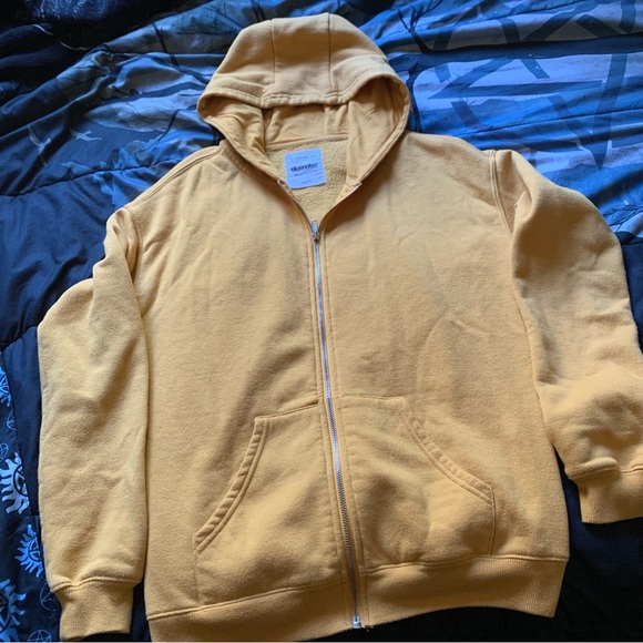 Bluenotes Yellow Boyfriend Fit Hoodie - Picture 3 of 5